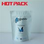 Detox herbal tea packaging stand up pouch plastic lined print stand up bags
