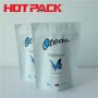 Detox herbal tea packaging stand up pouch plastic lined print stand up bags