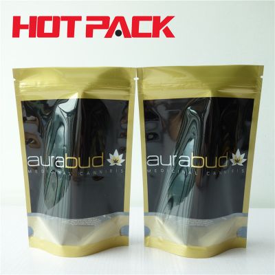 FDA approve stand up pouch for weed hemp packing smell proof packaging