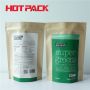 Super green kraft stand up pouches with tear north