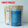 Native whey powder kraft stand up pouches