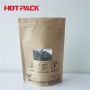 Super food stand up paper pouches with transparent window