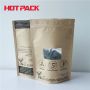 Super food stand up paper pouches with transparent window