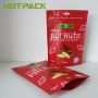 Food grade matte custom printing nuts packaging bag stand up zipper snack food pouch