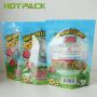 Food grade printed packaging bag stand up plastic zipper mylar pet food bags with custom own logo