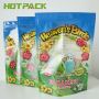 OEM bird feed packing bag plastic stand up zipper pouch   mylar bag with clear window for pet food