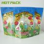 Food grade printed packaging bag stand up plastic zipper mylar pet food bags with custom own logo