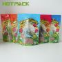 Food grade printed packaging bag stand up plastic zipper mylar pet food bags with custom own logo