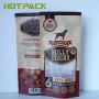 Beauty package logo printing resealable plastic pet food packaging stand up zipper bag