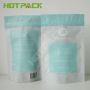 Matte Finish 28g Aluminum Foil Mylar Plastic Tea Packing Small Bags Stand Up Pouches  With Zipper 