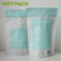 Matte Finish 28g Aluminum Foil Mylar Plastic Tea Packing Small Bags Stand Up Pouches  With Zipper 