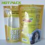 Factory Sale printed plastic packaging dog treats pouch clear stand up pet food bag