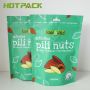 Custom printing mylar food grade packaging bag plastic stand up zipper pouches for nuts