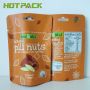 Frosted custom printed  resealable packaging bag for nuts mylar stand up zipper food pouch