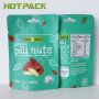 Custom printing mylar edibles food zipper bags stand up food pouch packing nuts bag
