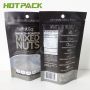 Custom Printing smell proof frosted mylar packaging bags food grade stand up zipper pouch for nuts