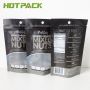 Custom Printing smell proof frosted mylar packaging bags food grade stand up zipper pouch for nuts