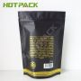 Custom moisture proof designs foil mylar coffee bag stand up resealable zipper coffe beans pouch