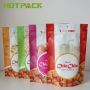 Good quality zipper top plastic  laminated packaging bag stand up snack food pouch