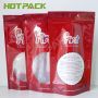 Food grade edible packaging snack food bag for candy laminated mylar stand up zipper pouch