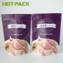Custom design print foil mylar smell proof stand up zipper lock potato crisp packaging taro chips bag