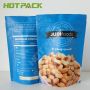 Mylar food grade packaging chips bag matte printing stand up zipper bag for snack food