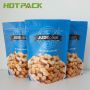 Mylar food grade packaging chips bag matte printing stand up zipper bag for snack food