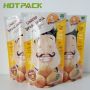 Customizable waterproof bread snack packaging bags food grade plastic stand up bags for bread