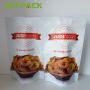 Custom printing matte packaging dried fruit bag food grade  stand up zipper mylar bag