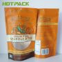 Wholesale plastic food packaging doypack stand up pouch bag with clear window for nut/dried fruit