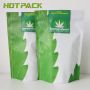 Custom Logo Aluminum Foil Matte Zipper Weed  Packaging Pouch