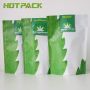 Custom Logo Aluminum Foil Matte Zipper Weed  Packaging Pouch