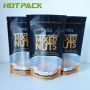 Custom With Logo Printed Plastic Coffee Tea Nut Snack Food Packaging Pouches Bags