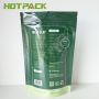 Custom foil laminated cleansing clay bags resealable ziplock mylar stand up pouch bag
