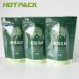 Custom foil laminated cleansing clay bags resealable ziplock mylar stand up pouch bag