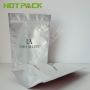 Clear window colorful plastic bag for make up standing up zipper packaging with logo
