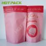 Resealable Smell Proof Mylar Stand Up Pouch For Cheese Bread Snack Food