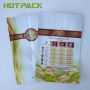 Custom zipper reclose foil mylar resealable tea packaging bags 