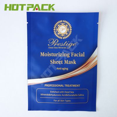 Custom Plastic Aluminum Laminated Foil skin care Packing Bag