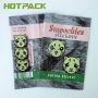 Custom Zip Heat Sealed Aluminum Smell Proof 3 Side Seal Bag For Catnip sticker