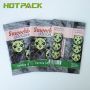 Custom Zip Heat Sealed Aluminum Smell Proof 3 Side Seal Bag For Catnip sticker