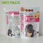 Gravure Printing  Resealable Mylar Stand Up Pouch Zip lcok Plastic Packaging Bag  for Pet Dog Cat Treats Food