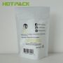 Custom Mylar Stand Up Zipper Plastic Pouch Bag  For Matcha Green Tea Powder