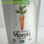 Custom Logo Print White Kraft Paper Carrot Powder Stand Up Pouch 