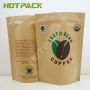 Custom Stand Up Bag With Zipper for Coffee Beans Powder Packaging Bags