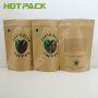 Custom Stand Up Bag With Zipper for Coffee Beans Powder Packaging Bags