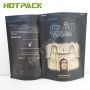 Custom Printed Ziplock Empty Kraft Paper Tea  Packaging Sachet Pouch