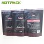Wholesale custom print food package black mylar stand up pouch  