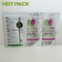 Standing Up  With Zipper Plastic Packaging Bag   For Depilation wax