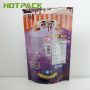 Custom printing heat seal gourmet candy mylar laminited foil inside stand up bag